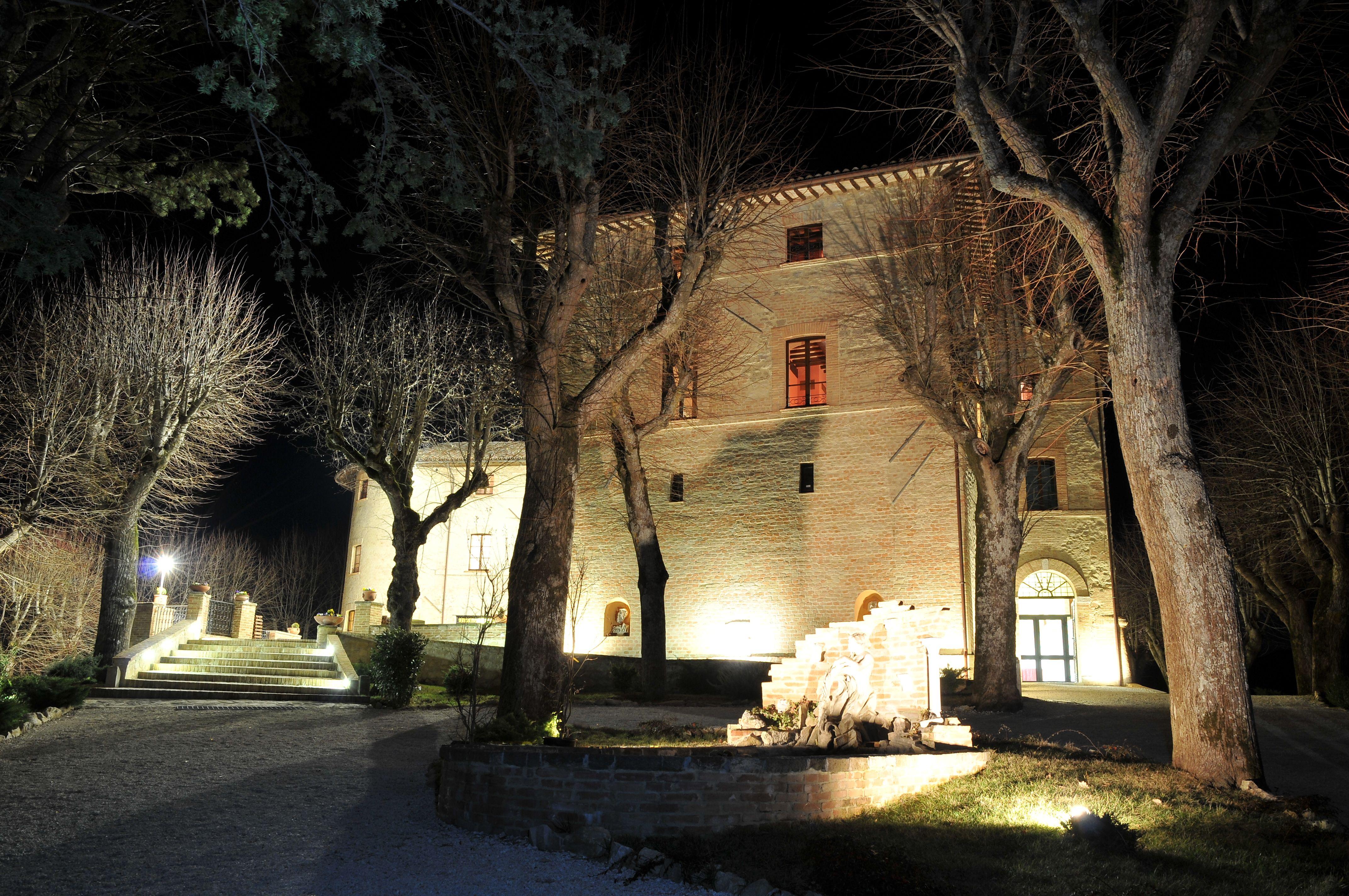 Castello Di Baccaresca Villa Branca Buitenkant foto