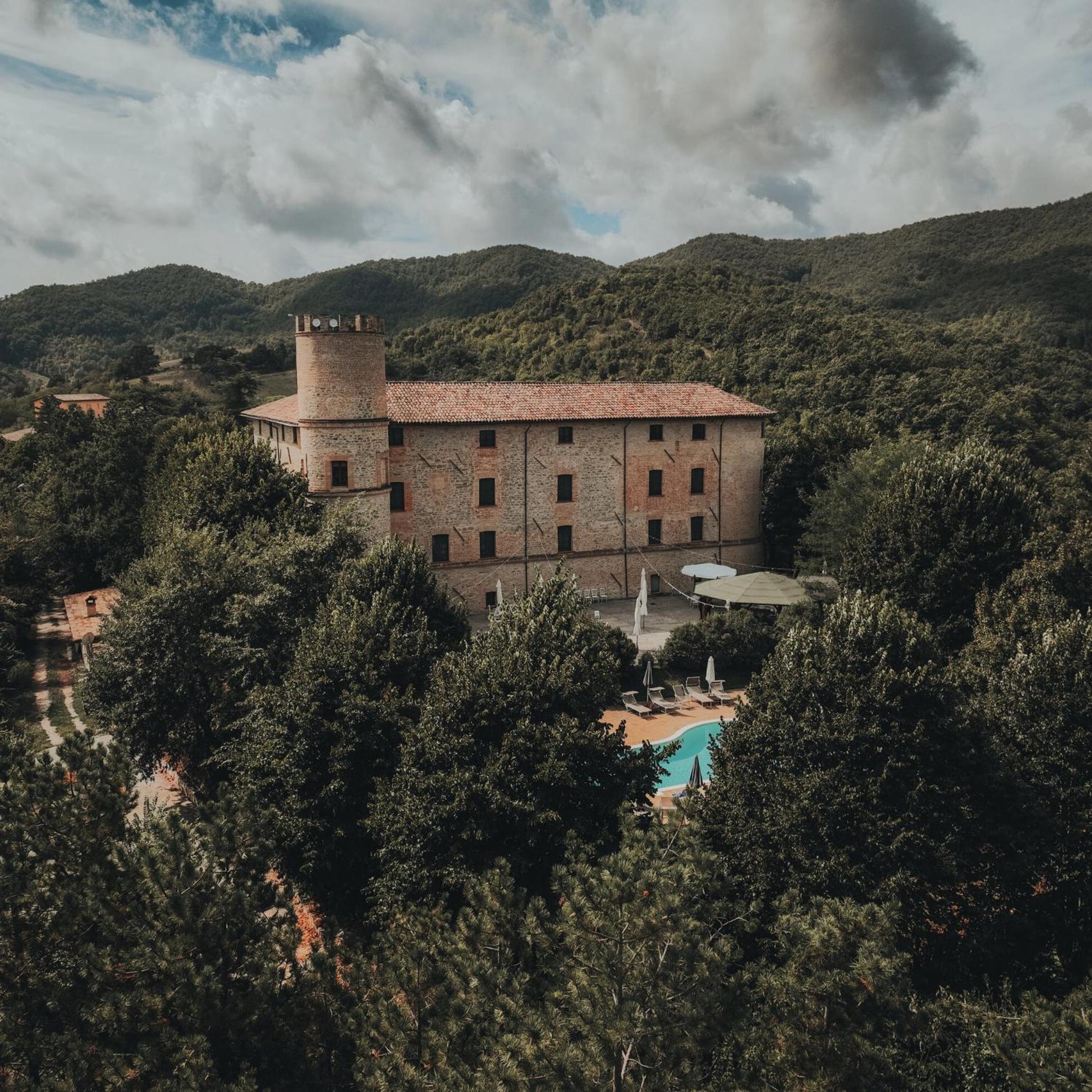 Castello Di Baccaresca Villa Branca Buitenkant foto